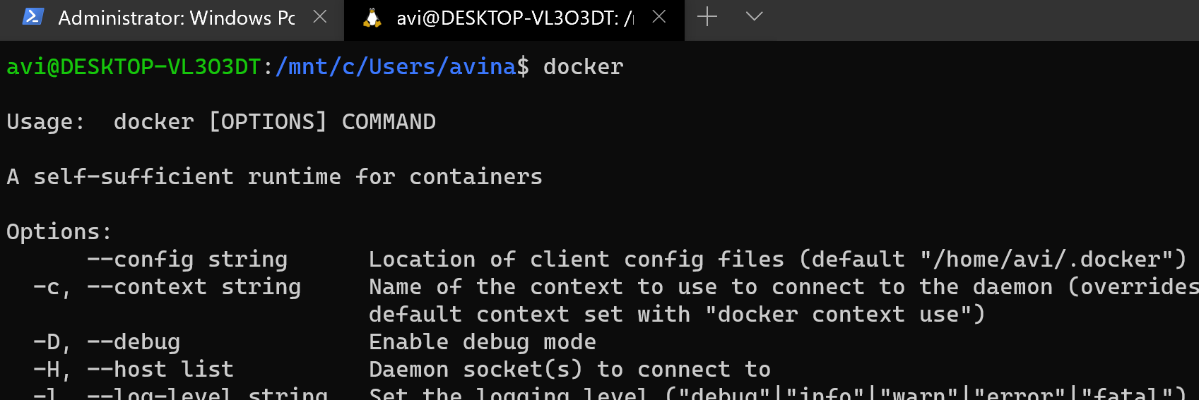 docker for mac check for new version